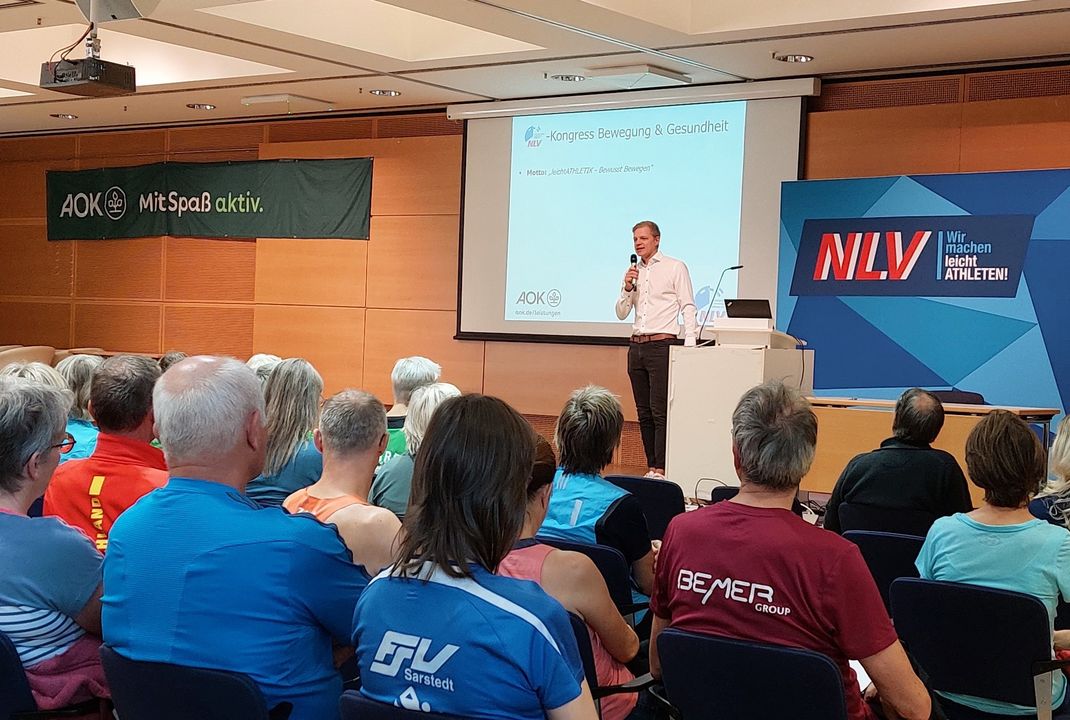 SAVE THE DATE - NLV-Kongress Bewegung und Gesundheit am 27. Oktober 2024 in Hannover