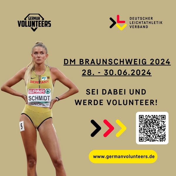 Werde Volunteer bei den DM2024 in Braunschweig!