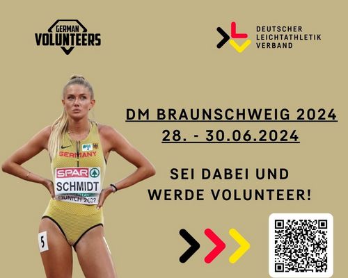 Werde Volunteer bei den DM2024 in Braunschweig!