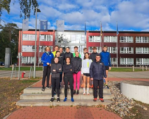Trainingslager des niedersächsischen Landeskaders Lauf