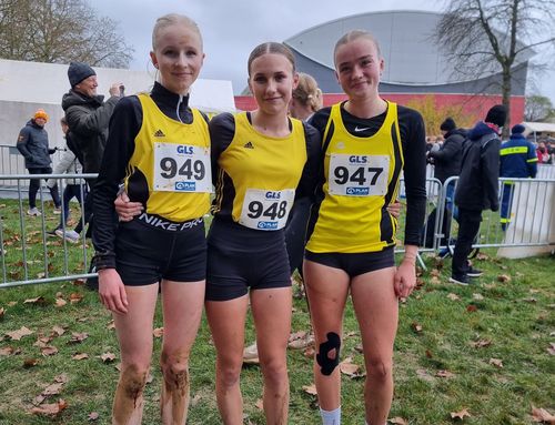 Athletinnen vom VfL Löningen überragen bei matschiger Cross DM in Perl