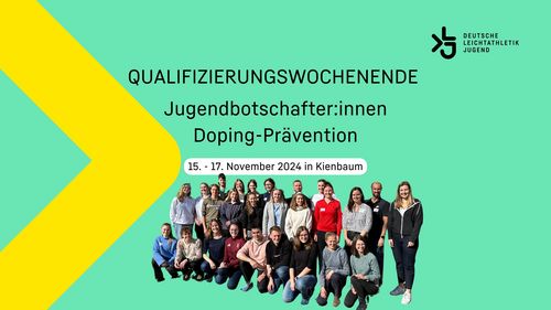 Komm ins Team der Jugendbotschafter:innen Doping-Prävention