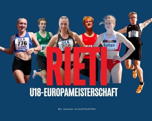 ES GEHT LOS! Alles zur U18-EM in Rieti 