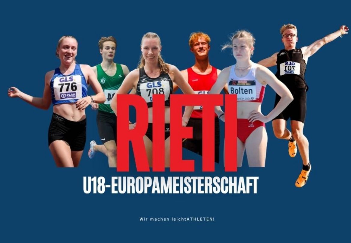 ES GEHT LOS! Alles zur U18-EM in Rieti 