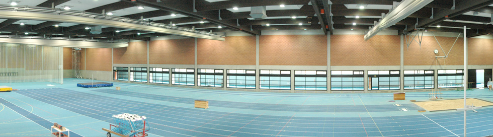 Leichtathletikhalle. Foto: OSP Niedersachsen